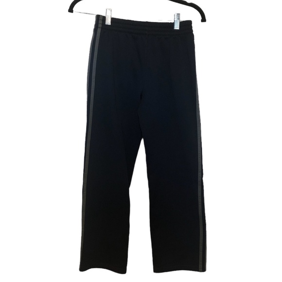 ADIDAS Kids Classic Side Stripes Athletic Sweatpants Size 10/12 Navy Blue - Picture 3 of 10